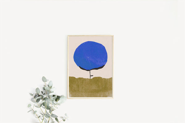 Alisa Galitsyna | Blue Flower | アートプリント/アートポスター 北欧 ボタニカル 花