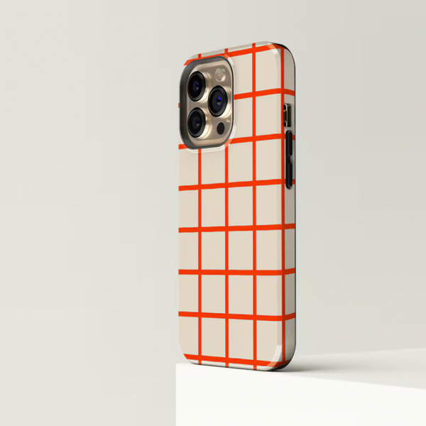 【予約/8月再入荷】CASE-FACE | Orange on Cream MagSafe iPhoneケース (iPhone 16/16 pro/16 pro max/15) アイフォン