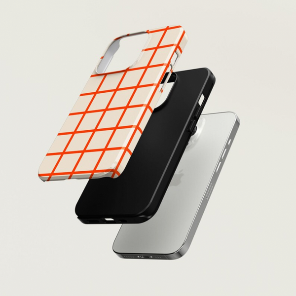 【予約/8月再入荷】CASE-FACE | Orange on Cream MagSafe iPhoneケース (iPhone 16/16 pro/16 pro max/15) アイフォン