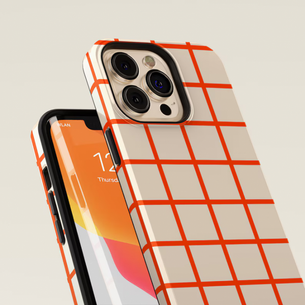 【予約/8月再入荷】CASE-FACE | Orange on Cream MagSafe iPhoneケース (iPhone 16/16 pro/16 pro max/15) アイフォン