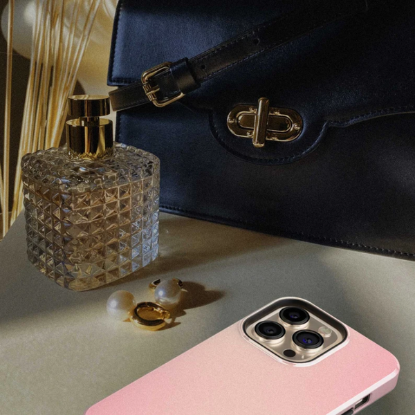 CASE-FACE | Pink and Cream Gradient MagSafe iPhoneケース (iPhone 16/16 pro/16 pro max/15) アイフォン