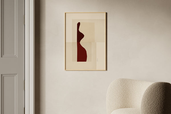 CARO CARO PRINTS | Abstract Forms No. 36 (ABST-36) | アートプリント/アートポスター