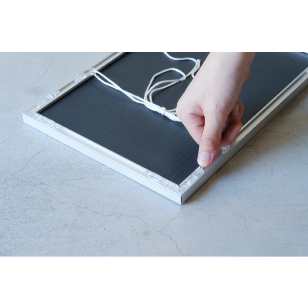 ART PRINT JAPAN | フィットフレーム | アルミ額縁 (silver) アートプリントジャパン シルバー 銀