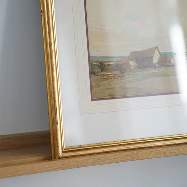 CHARLES E.W. PANNELL (チャールズ E.W.・パンネル) | Clouds in a Landscape | Watercolour 水彩画 英国 イギリス ミッドセンチュリー