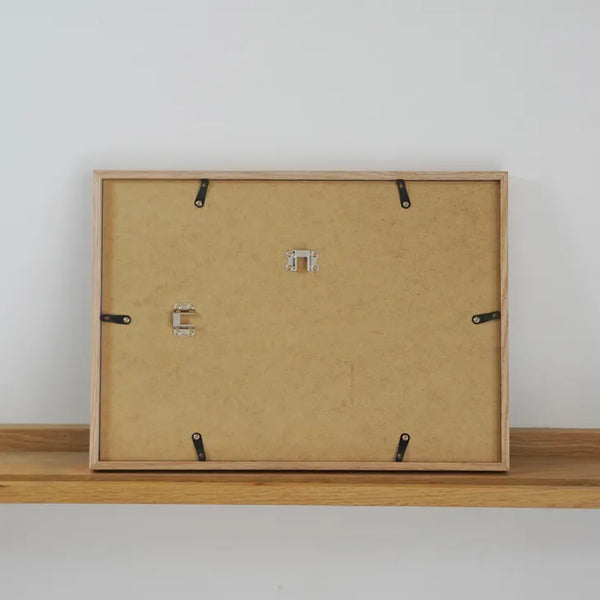 POSTER FRAME - natural oak (selected by LOUISIANA) | ポスターフレーム ナチュラルオーク | 木製額縁 ルイジアナ美術館