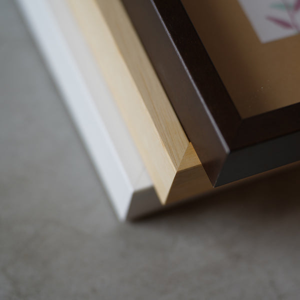 A.P.J. | クリアボックスフレーム 正方形サイズ 20角 30角 (ナチュラル/オーク/ホワイト) | 木製額縁