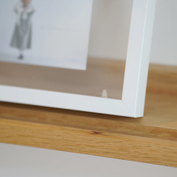 A.P.J. | クリアボックスフレーム 正方形サイズ 20角 30角 (ナチュラル/オーク/ホワイト) | 木製額縁