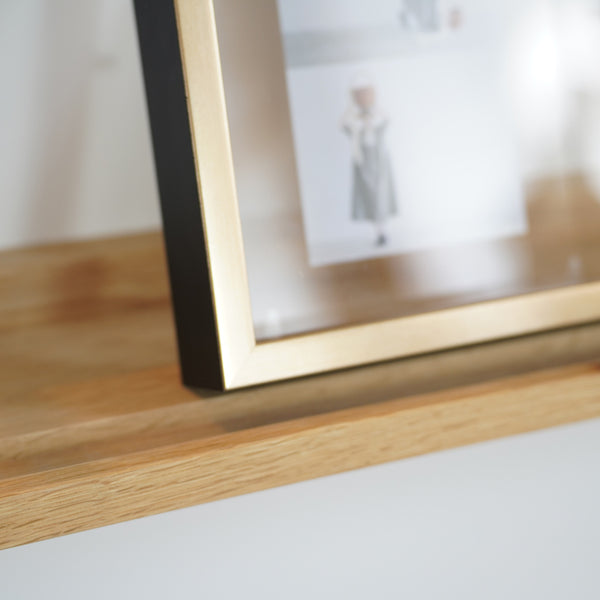 A.P.J. | クリアボックスフレーム 正方形サイズ 20角 30角 (シャンパンゴールド/ヘアラインシルバー) | 木製額縁