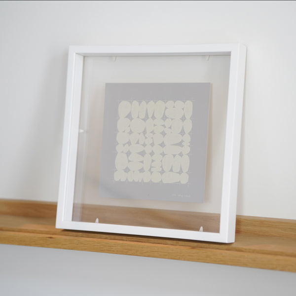 A.P.J. | クリアボックスフレーム 正方形サイズ 20角 30角 (ナチュラル/オーク/ホワイト) | 木製額縁