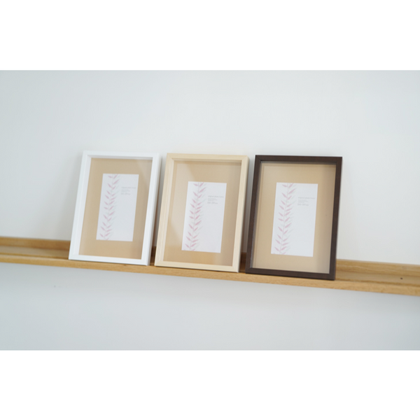 A.P.J. | クリアボックスフレーム A4/A3/太子サイズ (ナチュラル/オーク/ホワイト) | 木製額縁