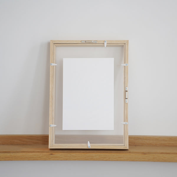 A.P.J. | クリアボックスフレーム A4/A3/太子サイズ (ナチュラル/オーク/ホワイト) | 木製額縁