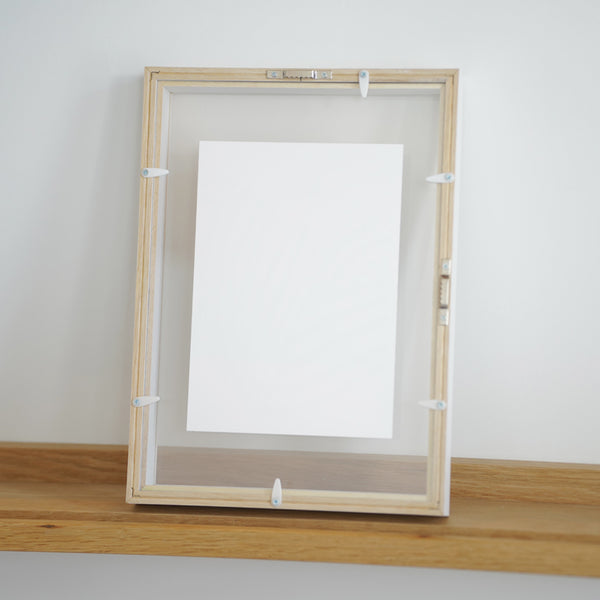 A.P.J. | クリアボックスフレーム A4/A3/太子サイズ (ナチュラル/オーク/ホワイト) | 木製額縁