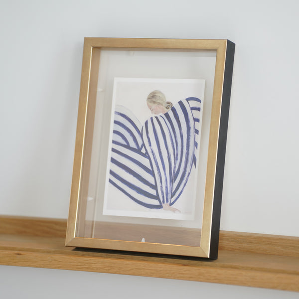 A.P.J. | クリアボックスフレーム A4/A3/太子サイズ (シャンパンゴールド/ヘアラインシルバー) | 木製額縁