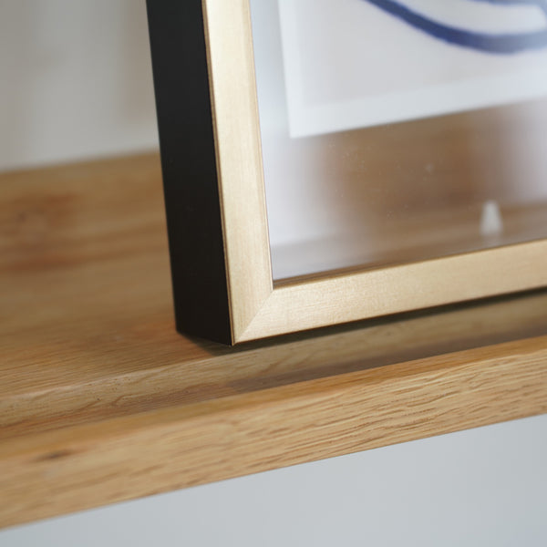 A.P.J. | クリアボックスフレーム A4/A3/太子サイズ (シャンパンゴールド/ヘアラインシルバー) | 木製額縁