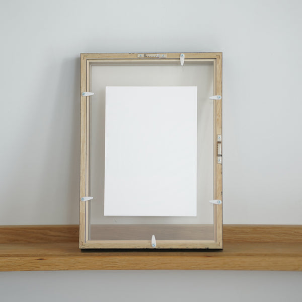 A.P.J. | クリアボックスフレーム A4/A3/太子サイズ (シャンパンゴールド/ヘアラインシルバー) | 木製額縁