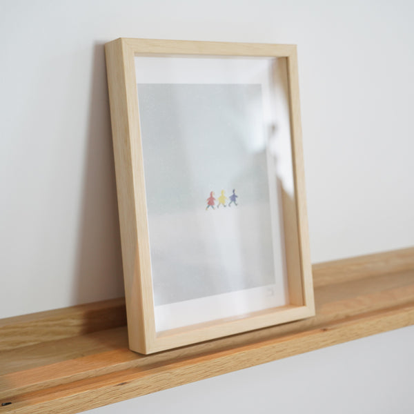 【A4】A.P.J. | アートボックスフレーム A4サイズ 6色展開 | 木製額縁 | A4 (210x297mm) 平面 立体 フィギュアBOX フラワーアレンジメント