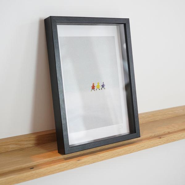 【A4】A.P.J. | アートボックスフレーム A4サイズ 6色展開 | 木製額縁 | A4 (210x297mm) 平面 立体 フィギュアBOX フラワーアレンジメント