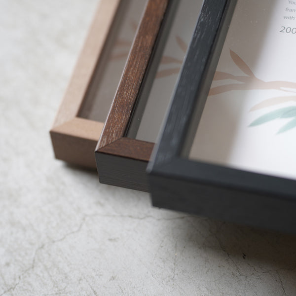 A.P.J. | アートボックスフレーム 正方形サイズ 6色展開 | 木製額縁 | 20x20cm 30x30cm 平面 立体 フィギュアBOX フラワーアレンジメント