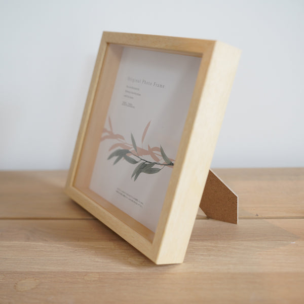 A.P.J. | アートボックスフレーム 正方形サイズ 6色展開 | 木製額縁 | 20x20cm 30x30cm 平面 立体 フィギュアBOX フラワーアレンジメント