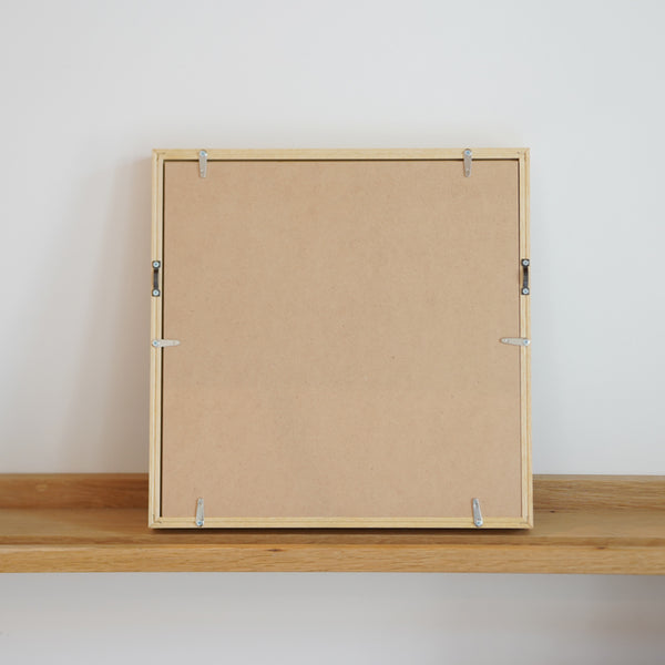 A.P.J. | アートボックスフレーム 正方形サイズ 6色展開 | 木製額縁 | 20x20cm 30x30cm 平面 立体 フィギュアBOX フラワーアレンジメント