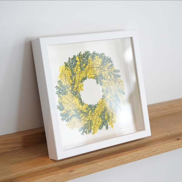 A.P.J. | アートボックスフレーム 正方形サイズ 6色展開 | 木製額縁 | 20x20cm 30x30cm 平面 立体 フィギュアBOX フラワーアレンジメント