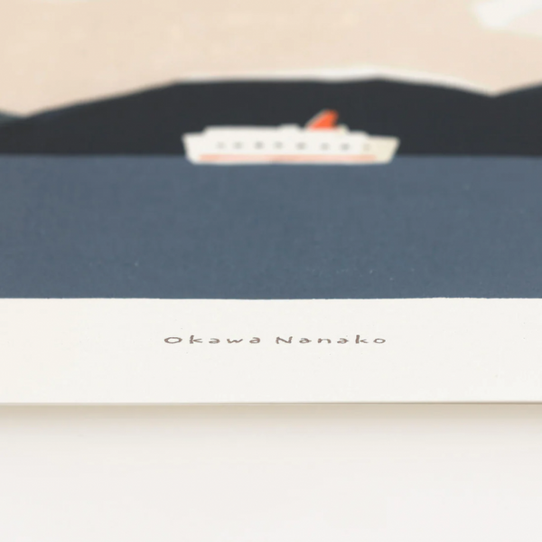 a good view | 昼のはじまり | 北欧 アートポスター おしゃれ リビング 大川菜々子