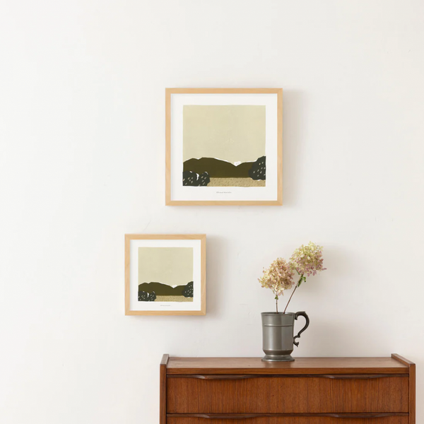 a good view | 昼間のよりみち | 北欧 アートポスター おしゃれ リビング 大川菜々子
