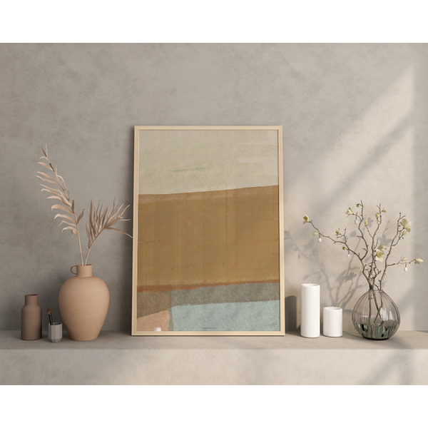 NKKS Studio | Sepia Tones Abstract | アートポスター 北欧 デンマーク