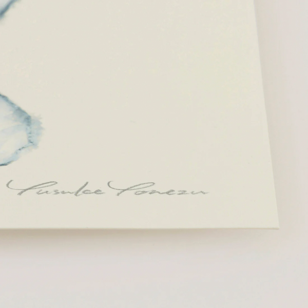 a good view | ハチワレ (ivory) | 北欧 アートポスター おしゃれ リビング 米津祐介