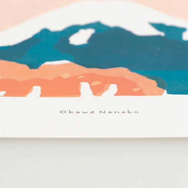 a good view | 富士山 | 北欧 アートポスター おしゃれ リビング 大川菜々子