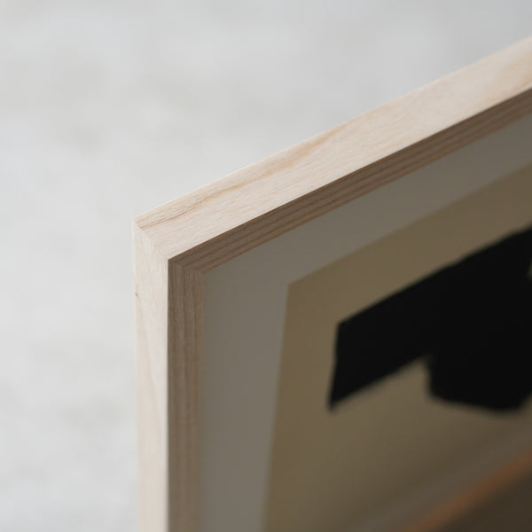 SEO FRAME | ポスターフレーム アッシュ (ヌリナシ)  | 木製額縁  瀬尾製額所 ウッドフレーム