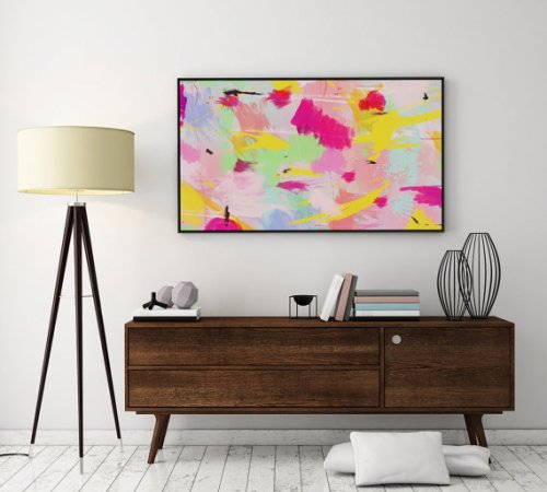 LOVELY POSTERS | COLORFUL PAINT ART PRINT | A3 アートプリント/ポスター