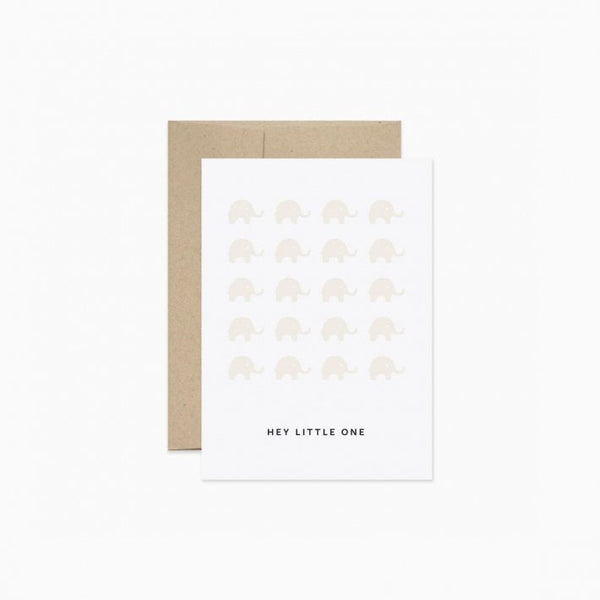 EVERMORE PAPER CO. | BABY ELEPHANTS CARD | グリーティングカード