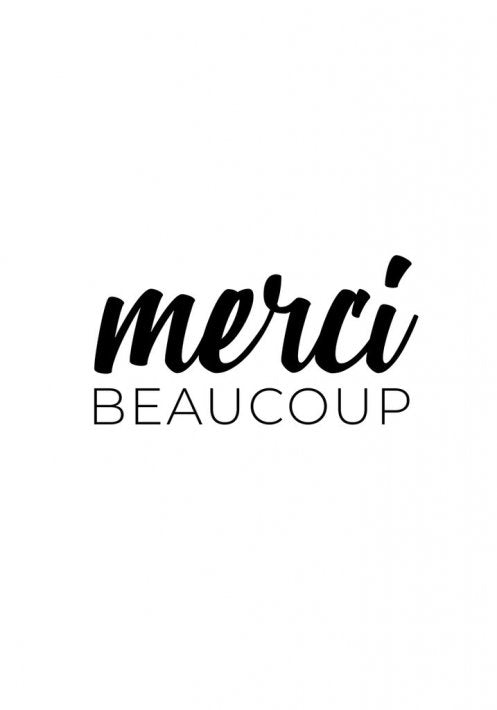 NOUROM | MERCI BEAUCOUP | アートプリント/ポスター