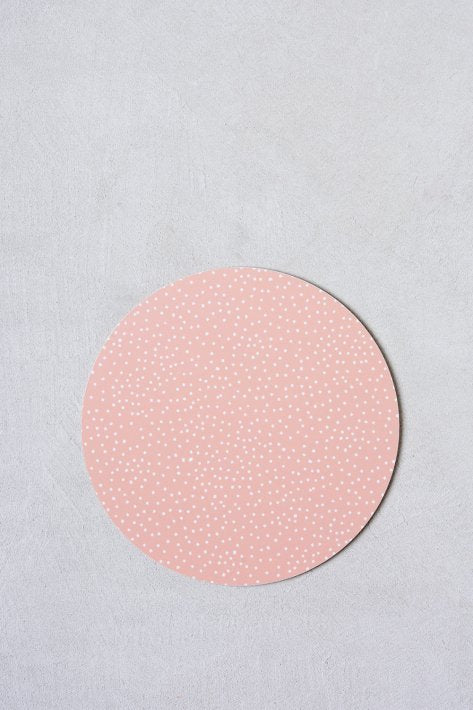 MICUSH | PINK CHEESE BOARD TRIVET | 鍋敷き チーズボード ブレッドボード (25cm)