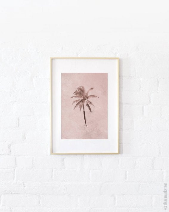 dear musketeer | PALM TREE WATERCOLOUR PRINT | A3 アートプリント/ポスター