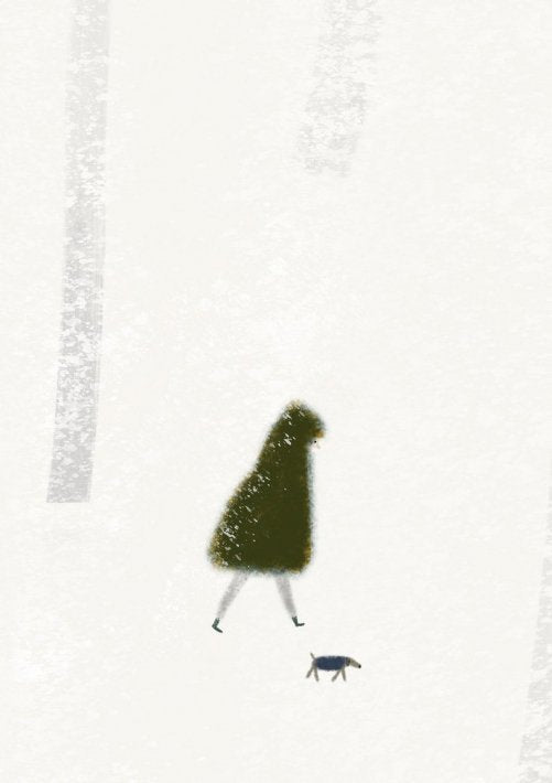 BLANCA GOMEZ | WINTER STROLL PRINT | A4 アートプリント/ポスター