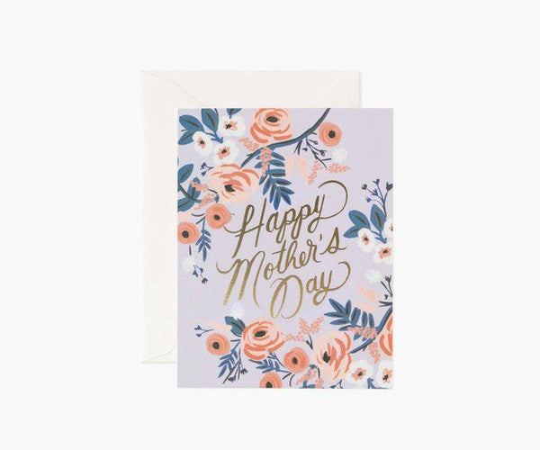 RIFLE PAPER CO. | ROSY MOTHER'S DAY (GCHM10) | グリーティングカード【ライフルペーパー 母の日 手紙 ギフト】