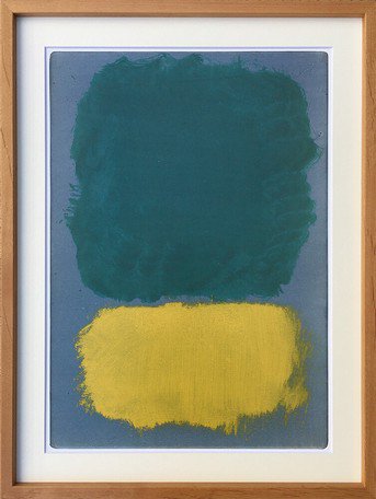 MARK ROTHKO (マーク・ロスコ) | Untitled, 1968 | アートプリント/ポスター フレーム付き 北欧 モダンアート 抽象画 アートポスター