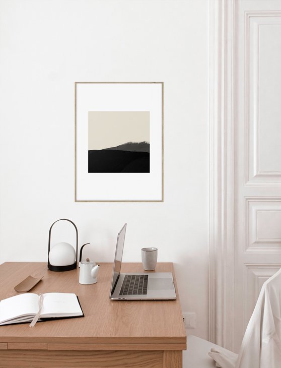 CARO CARO PRINTS | Minimalist Landscape Art Print (MODM-5601) | アートプリント/アートポスター (50x70cm) 北欧 アブストラクト