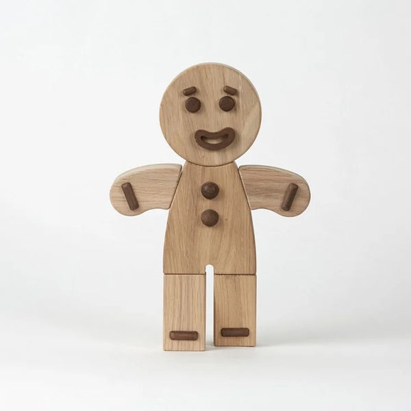 Boyhood (ボーイフッド) | GINGERBREAD MAN SMALL Oak (ジンジャーブレッドマン) | 置物 オブジェ インテリア ギフト