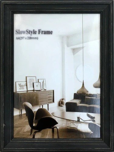 【A4】BICOSYA | スロースタイルフレーム | 木製額縁 | A4サイズ (gray) Slow Style Frame グレー