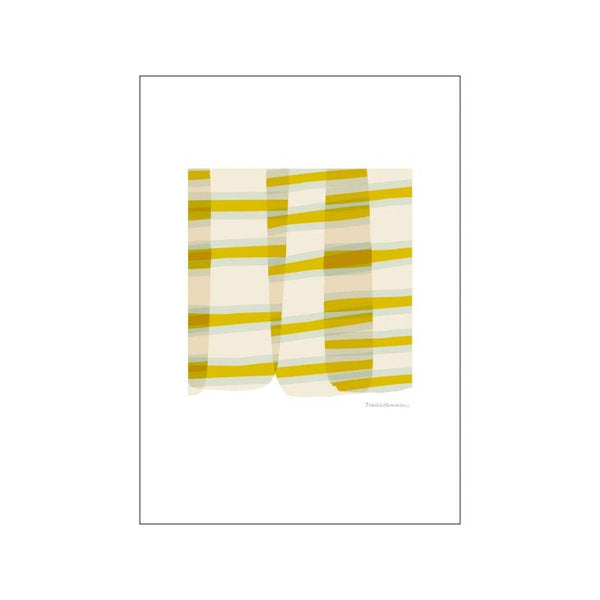 MILLE HENRIKSEN | Overlap Yellow | 30x40cm アートプリント/アートポスター