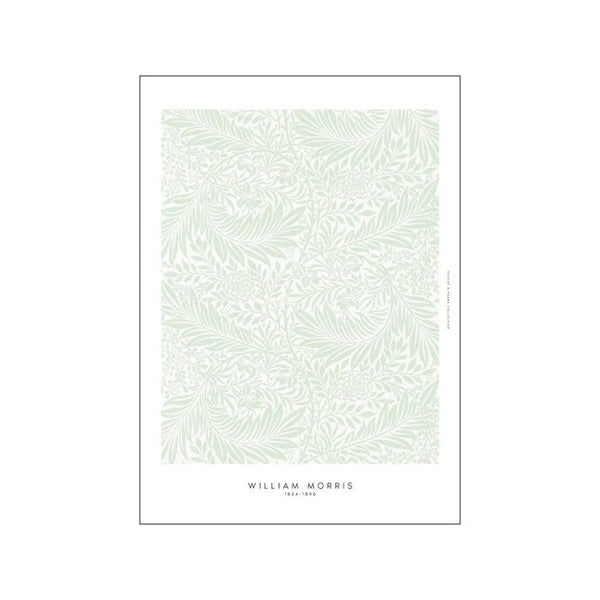 William Morris | Light Green | A5 アートプリント/アートポスター 北欧 デンマーク