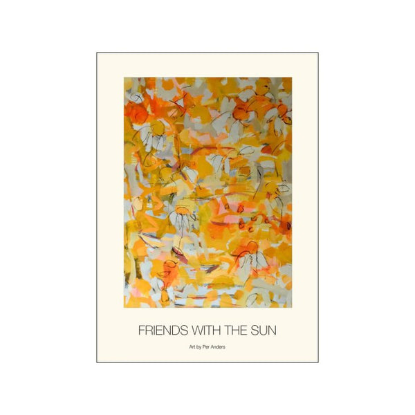 PER ANDERS | Friends with the sun | アートプリント/ポスター 50x70cm | 北欧 シンプル アート インテリア おしゃれ【受注発注/納期約2ヶ月】