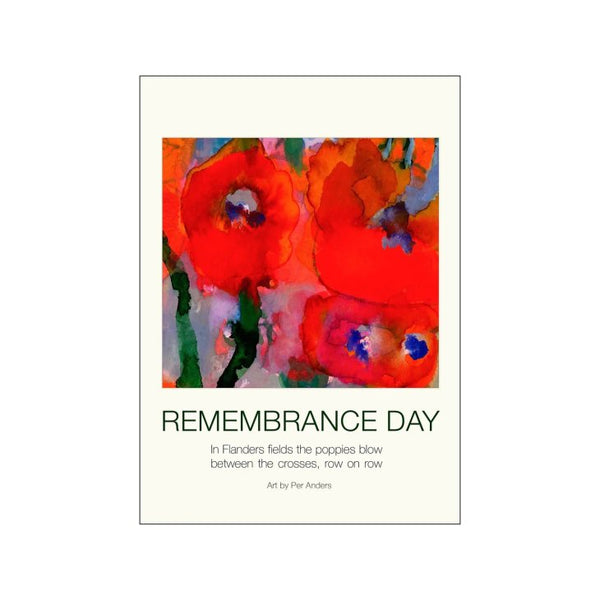 PER ANDERS | Remembrance Day | アートプリント/ポスター 50x70cm | 北欧 シンプル アート インテリア おしゃれ