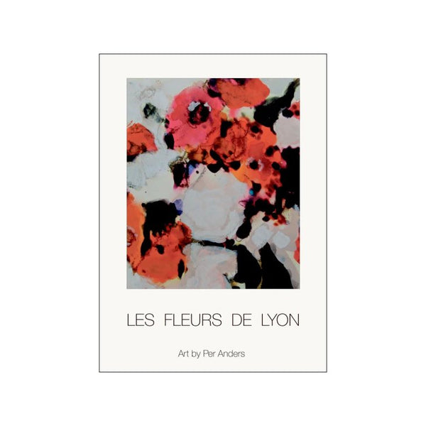 PER ANDERS | Les Fleurs De Lyon | アートプリント/ポスター 50x70cm | 北欧 シンプル アート インテリア おしゃれ