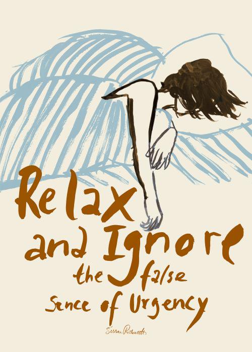 Sissan Richardt | Relax & Igonore | アートプリント/ポスター