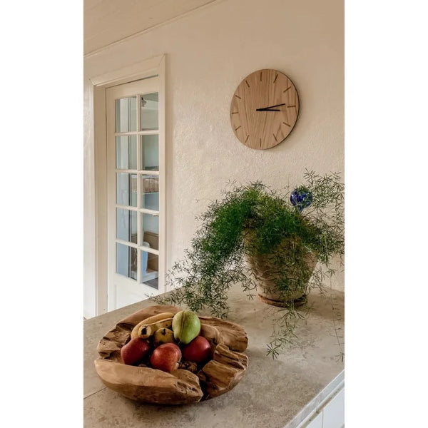 hemverk (ヘンベルク) | Wall Clock φ280mm (light oak) | 時計 掛け時計 北欧 デンマーク インテリア