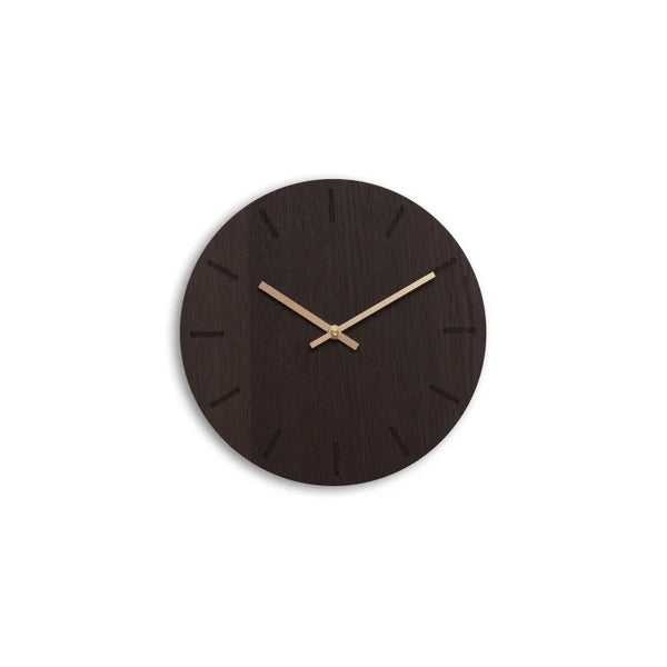 hemverk (ヘンベルク) | Wall Clock φ280mm (dark oak) | 時計 掛け時計 北欧 デンマーク インテリア